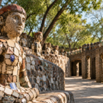 Rock Garden Chandigarh with mosaic sculptures and recycled-material artwork by Nek Chand